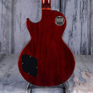 Gibson Custom Shop 1958 Les Paul Standard Reissue VOS Electric Guitar, Washed Cherry Sunburst, back closeup