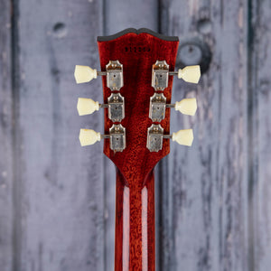 Gibson Custom Shop 1958 Les Paul Standard Reissue VOS Electric Guitar, Washed Cherry Sunburst, back headstock