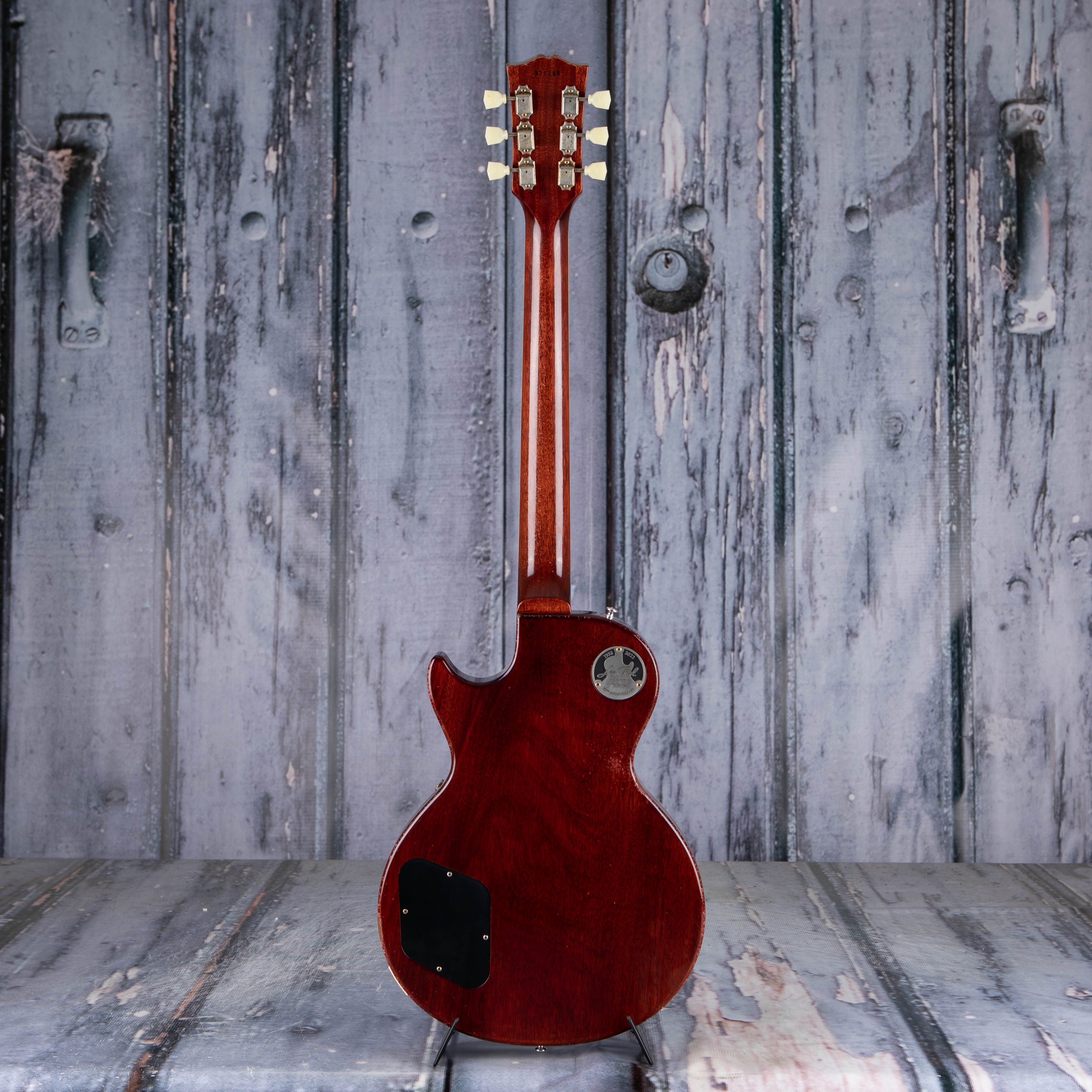 Gibson Custom Shop 1959 Les Paul Standard Murphy Lab Light Aged Electric Guitar, Royal Tea Burst, back