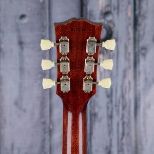 Gibson Custom Shop 1959 Les Paul Standard Murphy Lab Light Aged Electric Guitar, Royal Tea Burst, back headstock