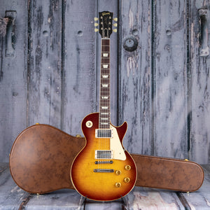 Gibson Custom Shop 1959 Les Paul Standard Murphy Lab Light Aged Electric Guitar, Royal Tea Burst, case