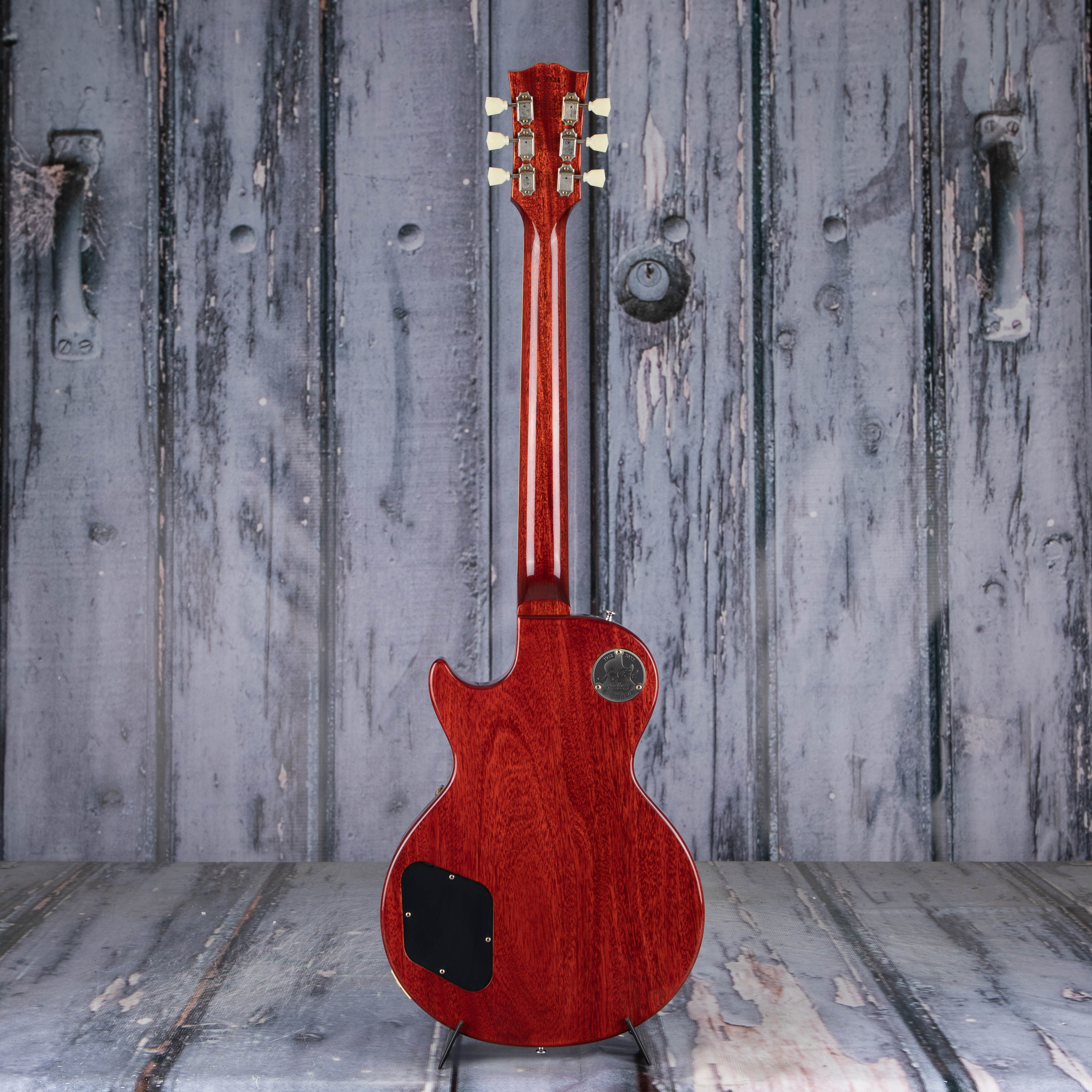 Gibson Custom Shop 1959 Les Paul Standard Reissue Electric Guitar, Washed Cherry Sunburst, back