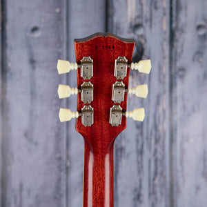 Gibson Custom Shop 1960 Les Paul Standard Reissue Murphy Lab Light Aged Electric Guitar, Tomato Soup Burst, back headstock