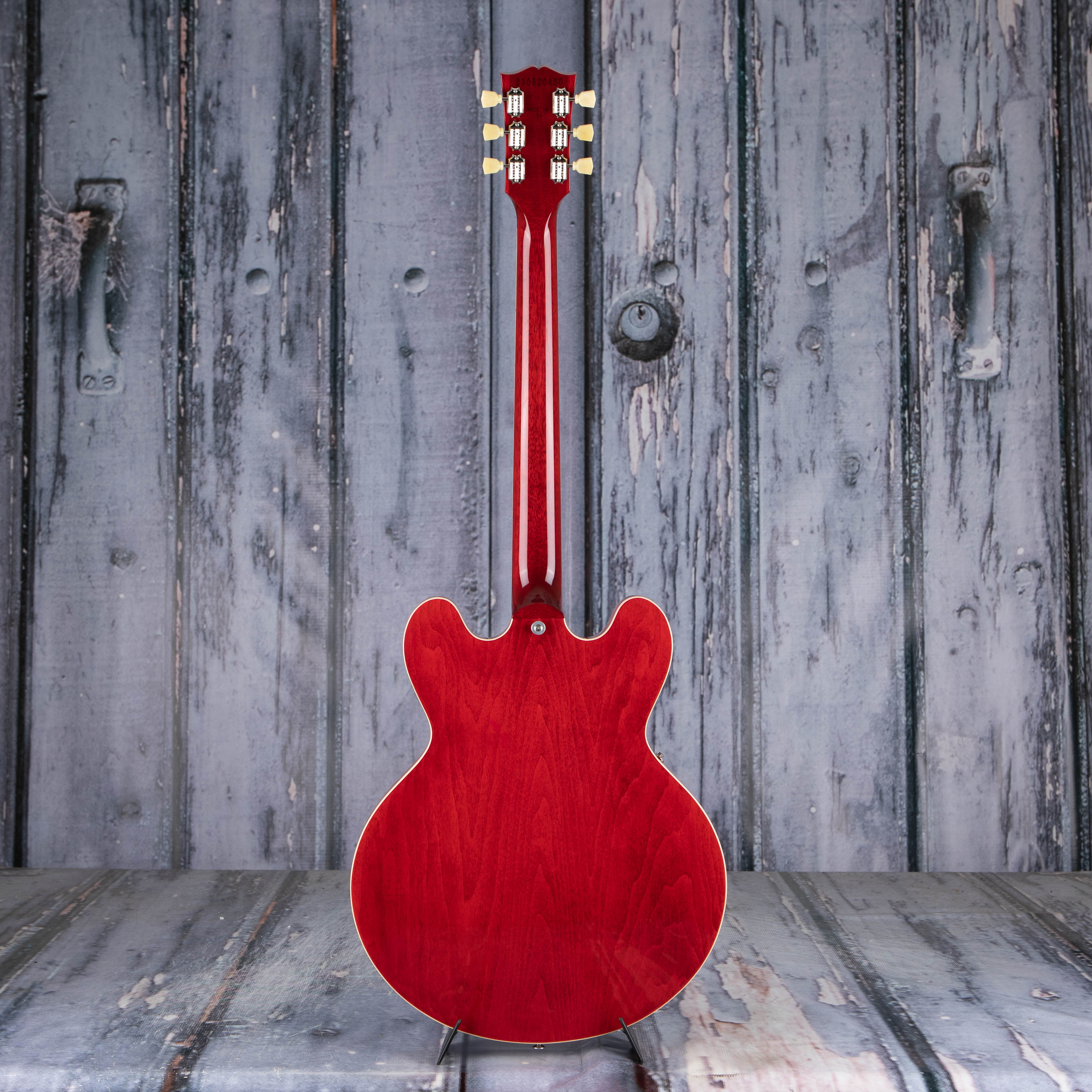 Gibson USA ES-335 Left-Handed Semi-Hollowbody Guitar, Sixties Cherry, back