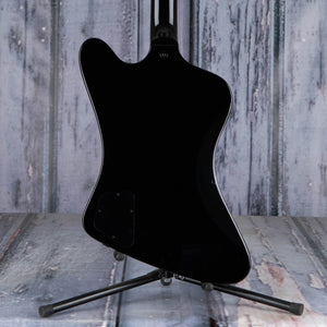 Gibson USA Gene Simmons G2 Thunderbird Electric Bass Guitar, Ebony, back closeup
