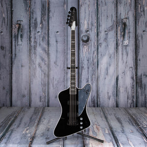 Gibson USA Gene Simmons G2 Thunderbird Electric Bass Guitar, Ebony, front