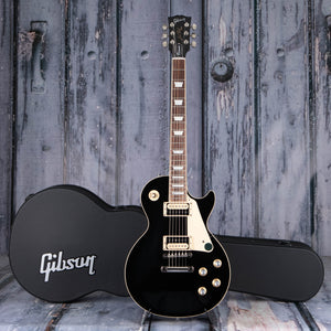 Gibson USA Les Paul Classic Electric Guitar, Ebony, case