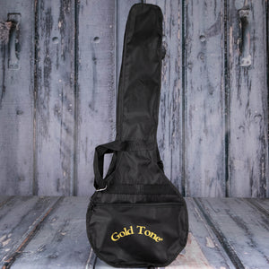 Gold Tone AC-1 Acoustic Composite Banjo, Satin Black, bag