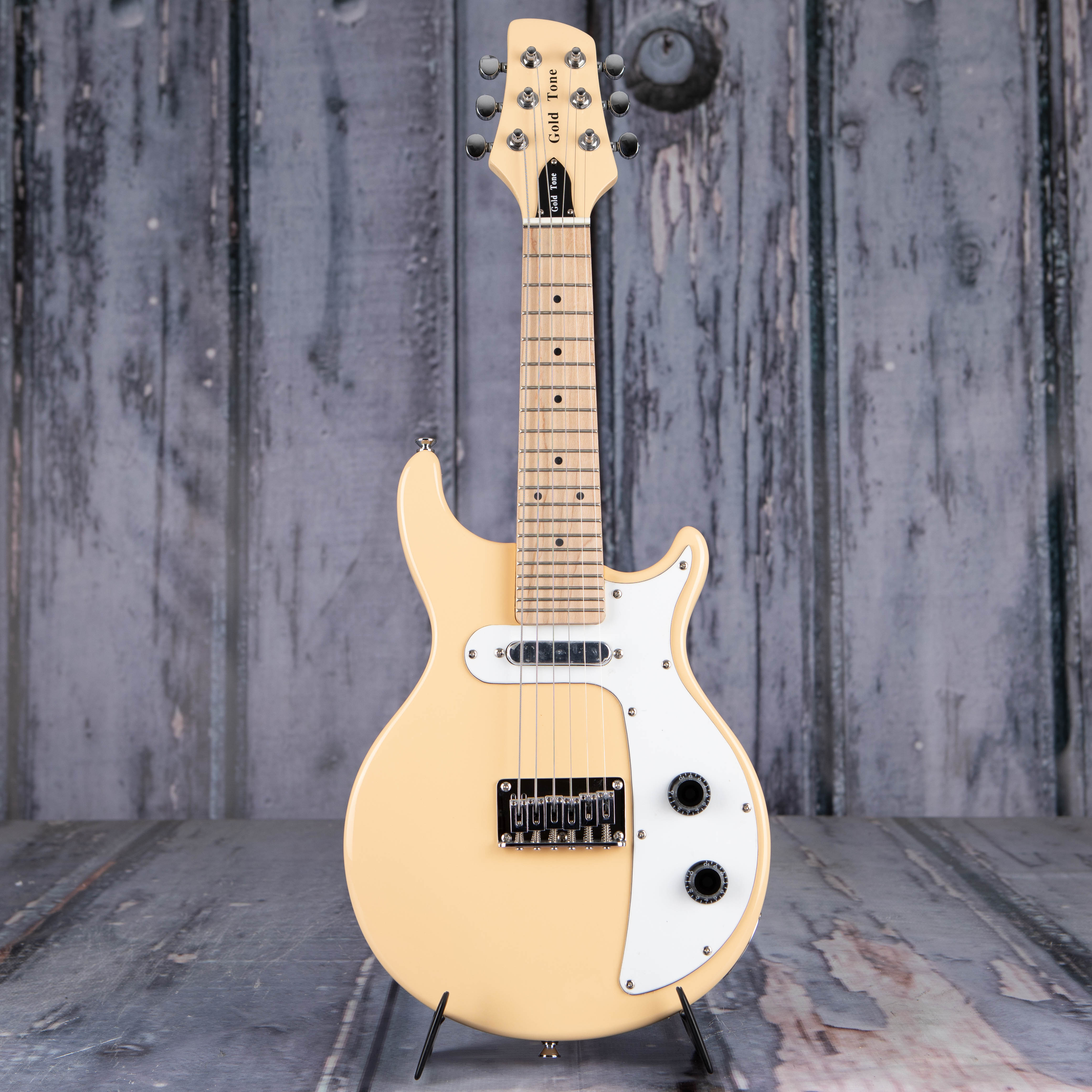 Gold Tone GME-6 Mandolin-Guitar, Cream Gloss, front