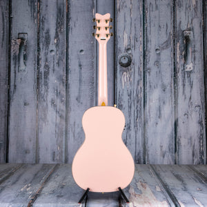 Gretsch G5021E Rancher Penguin Parlor Acoustic/Electric Guitar, Shell Pink, back