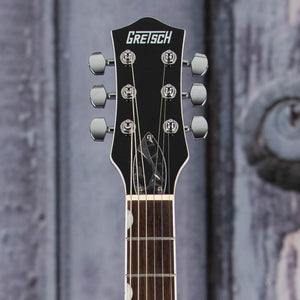 Gretsch G5222 Electromatic Double Jet BT W/ V-Stoptail Electric Guitar, Aged Natural, front headstock