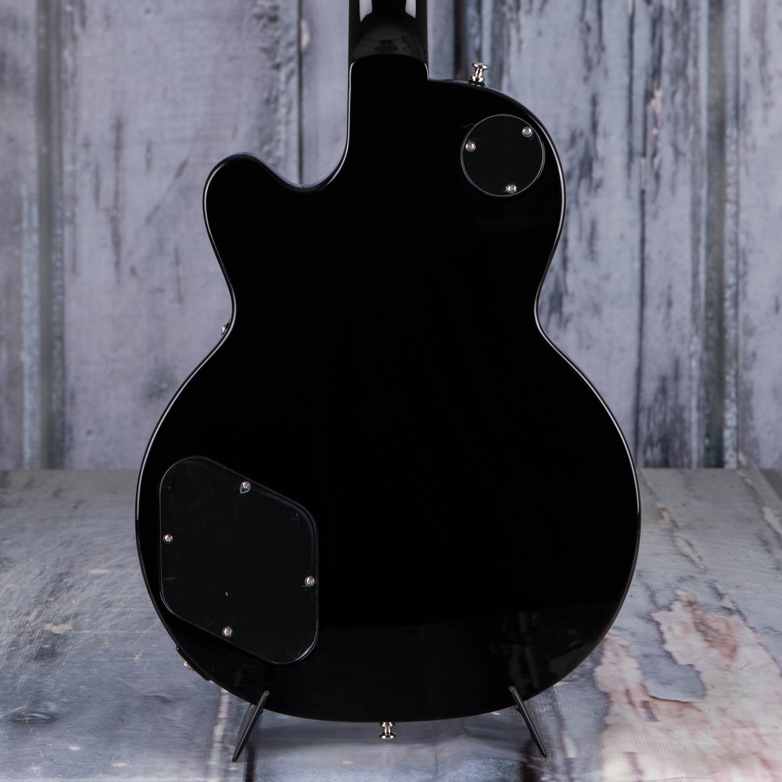 Guild Bluesbird Electric Guitar, Black, back closeup