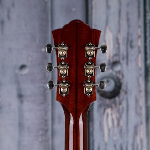 Guild D-40 Traditional Acoustic Guitar, Antique Burst, back headstock