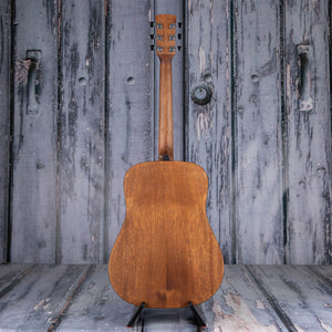 Ibanez AW54 Acoustic Guitar, Open Pore Natural, back