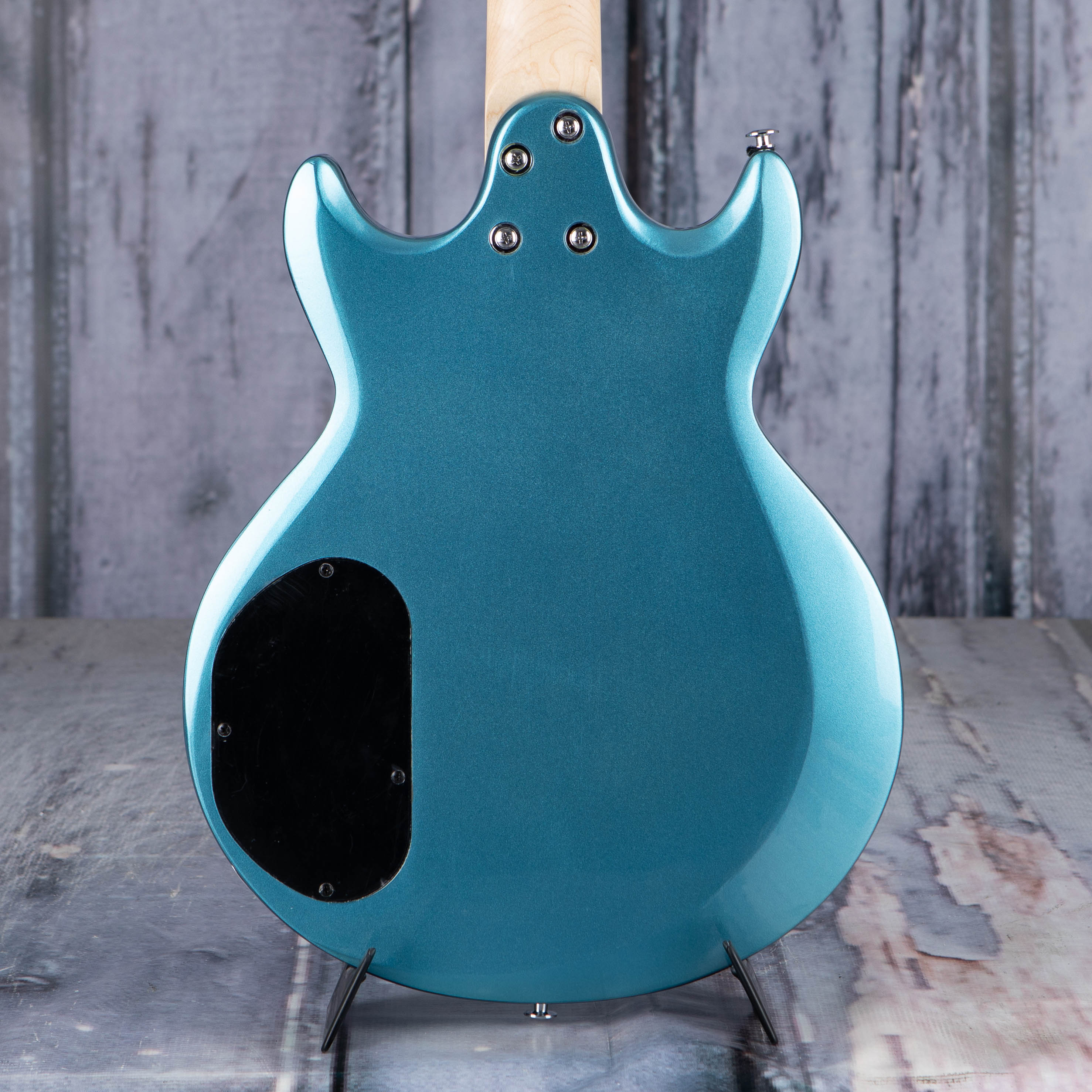 Ibanez AX120 Electric Guitar, Metallic Light Blue, back closeup