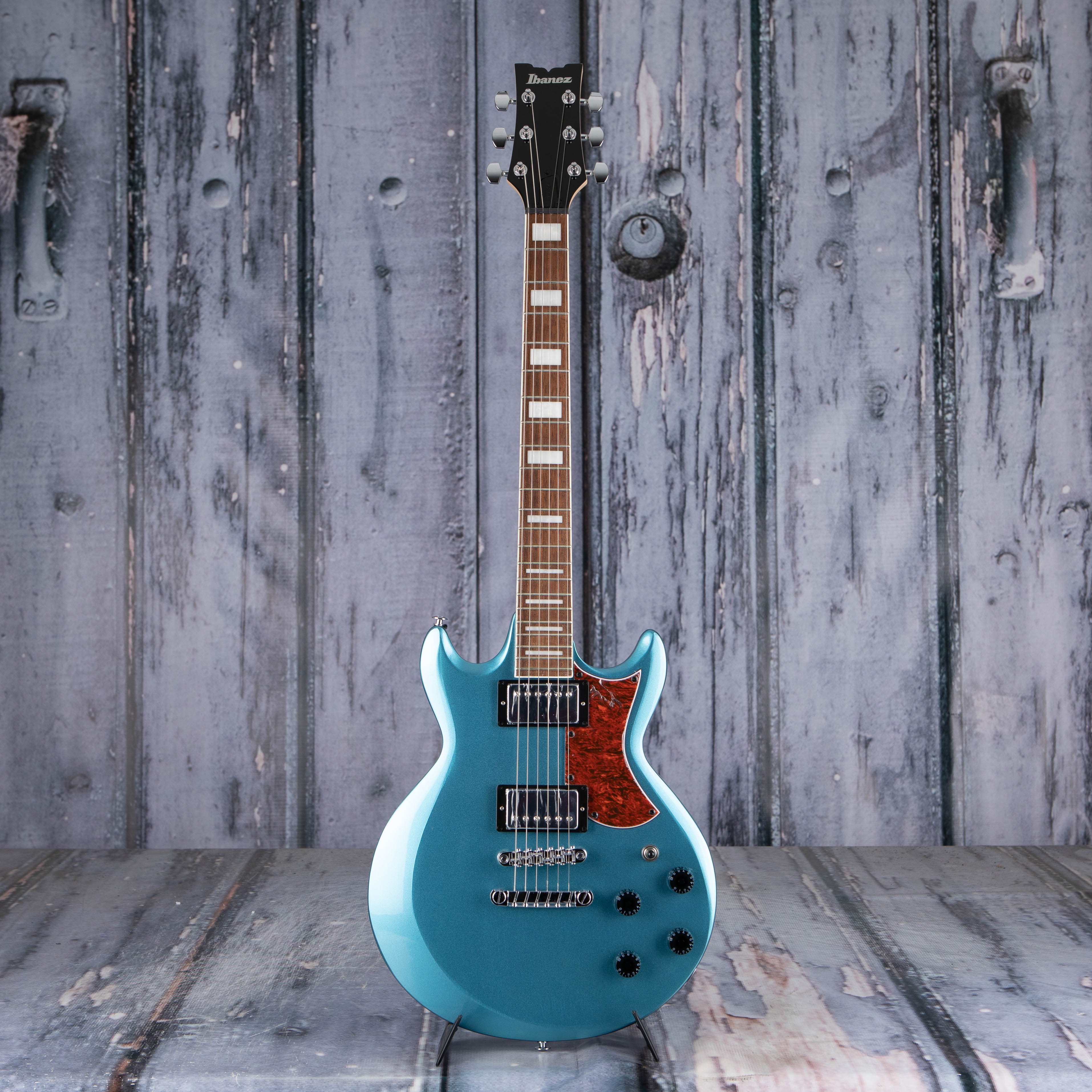 Ibanez AX120 Electric Guitar, Metallic Light Blue, front