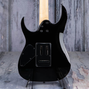 Ibanez GRGA120QA Electric Guitar, Transparent Black Sunburst, back closeup