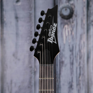 Ibanez GRGA120QA Electric Guitar, Transparent Black Sunburst, front headstock