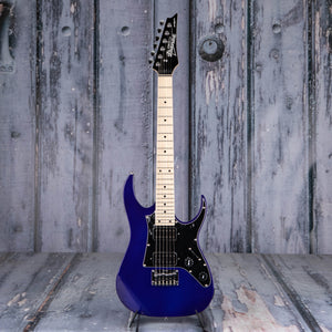 Ibanez GRGM21 miKro Electric Guitar, Jewel Blue, front