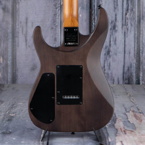 Jackson JS Series Dinky Arch Top JS24 DKAM Electric Guitar, Black Stain, back closeup