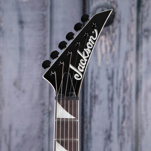 Jackson JS Series Dinky Arch Top JS32Q DKA HT Electric Guitar, Transparent Black Burst, front headstock