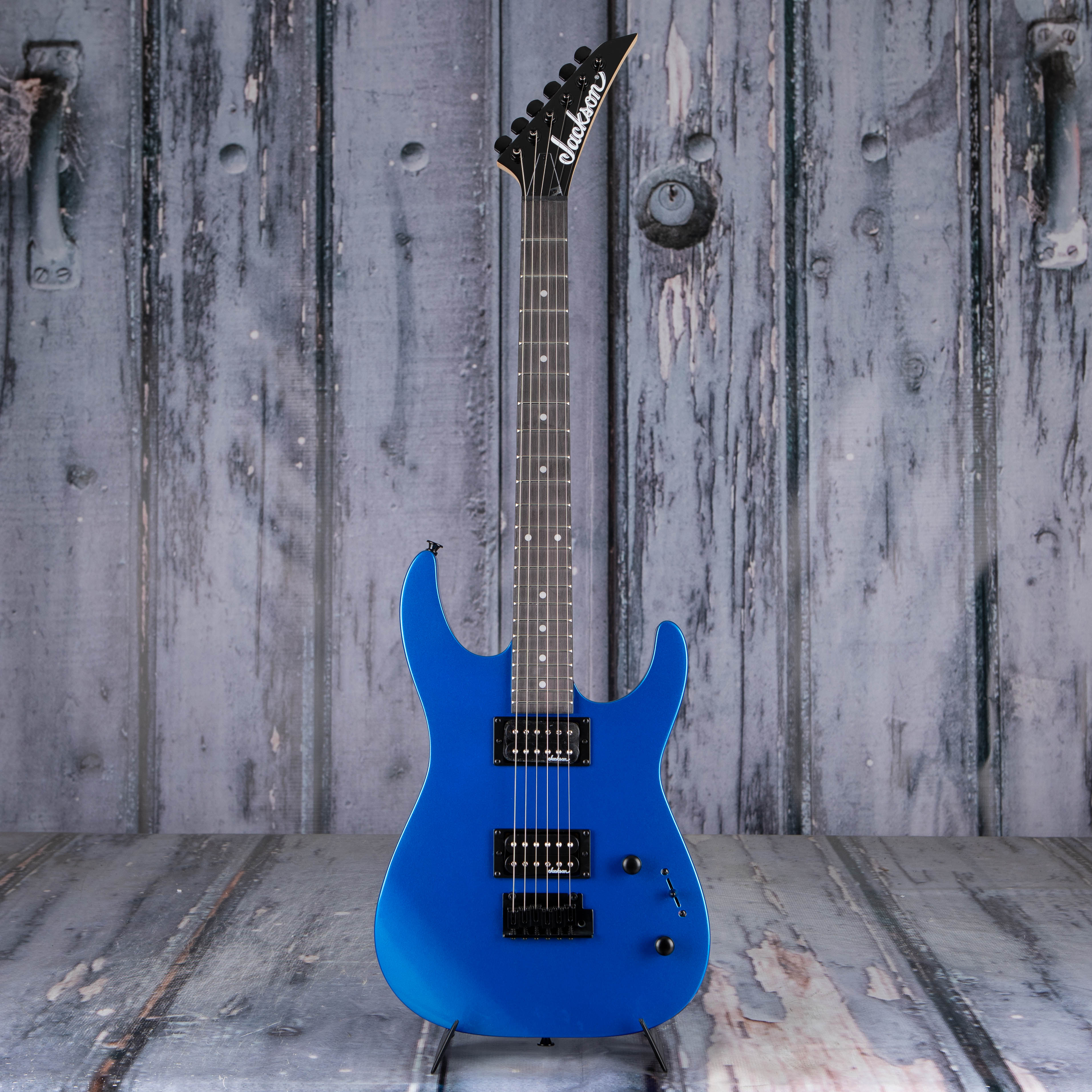 Jackson JS Series Dinky JS11 Electric Guitar, Metallic Blue, front