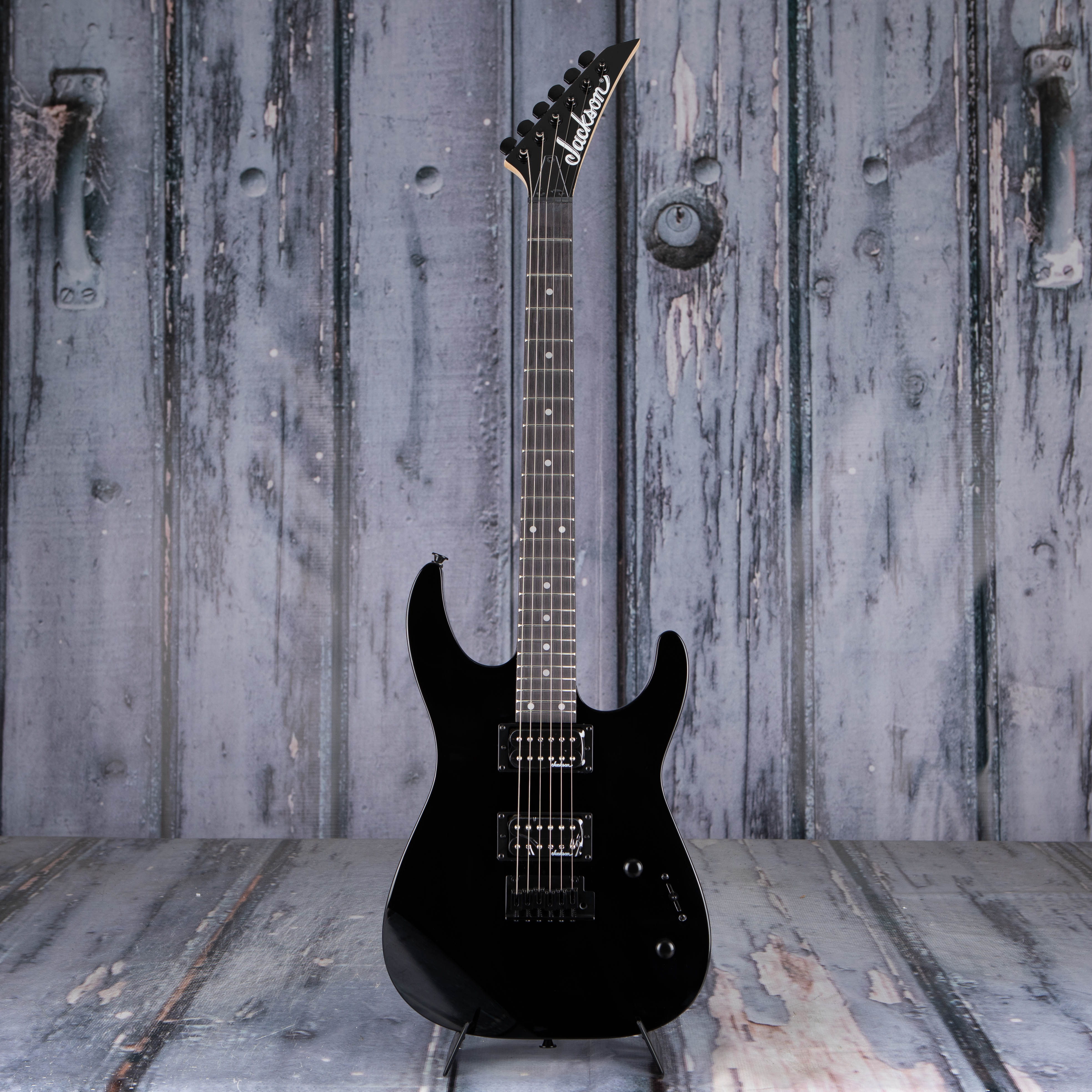 Jackson JS Series Dinky JS12 Electric Guitar, Gloss Black, front