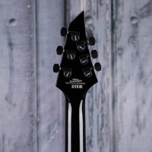 Jackson Pro Series Signature Chris Broderick Soloist HT6 Electric Guitar, Gloss Black, back headstock