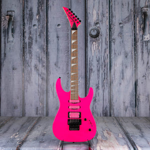 Jackson X Series Dinky DK3XR HSS Electric Guitar, Neon Pink, front 