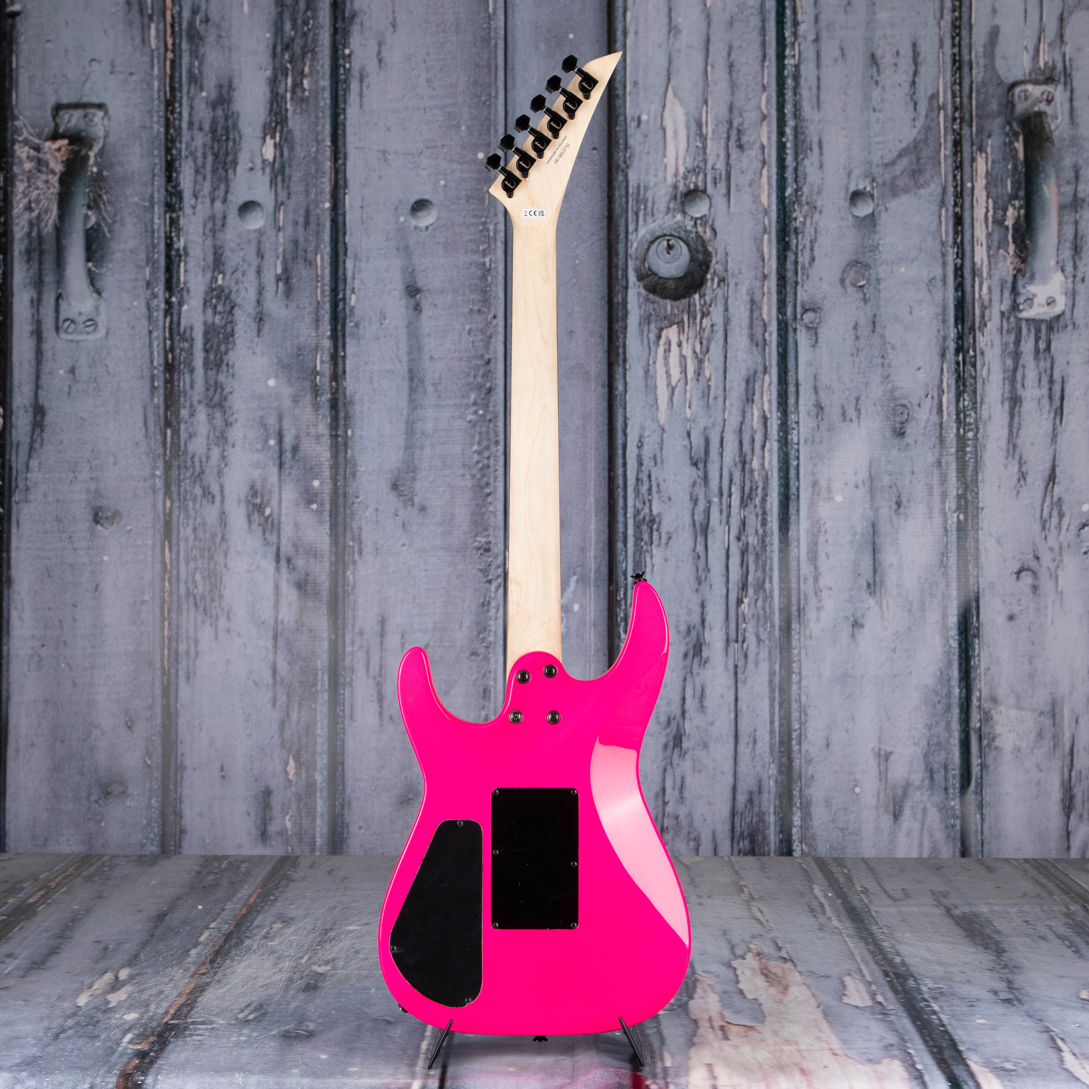 Jackson X Series Dinky DK3XR HSS Electric Guitar, Neon Pink, back