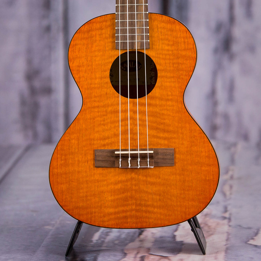 Kala Exotic Mahogany Tenor Uke, Amber Satin, For Sale