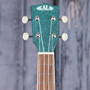 Kala Sparkle Series Concert Ukulele, Rhapsody In Blue, front headstock