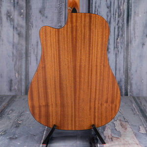 Kepma K3 Series D3-130 Dreadnought Cutaway Acoustic Guitar, Sunburst, back closeup