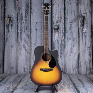 Kepma K3 Series D3-130 Dreadnought Cutaway Acoustic Guitar, Sunburst, front