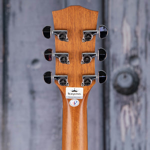 Kepma K3 Series D3-130 Dreadnought Cutaway Acoustic Guitar, Sunburst, back headstock