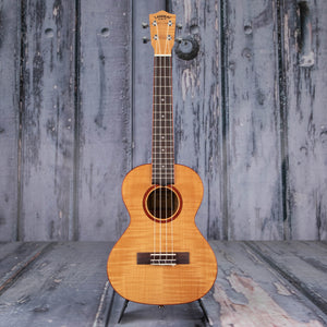Lanikai Flame Maple Tenor Ukulele, Natural, front