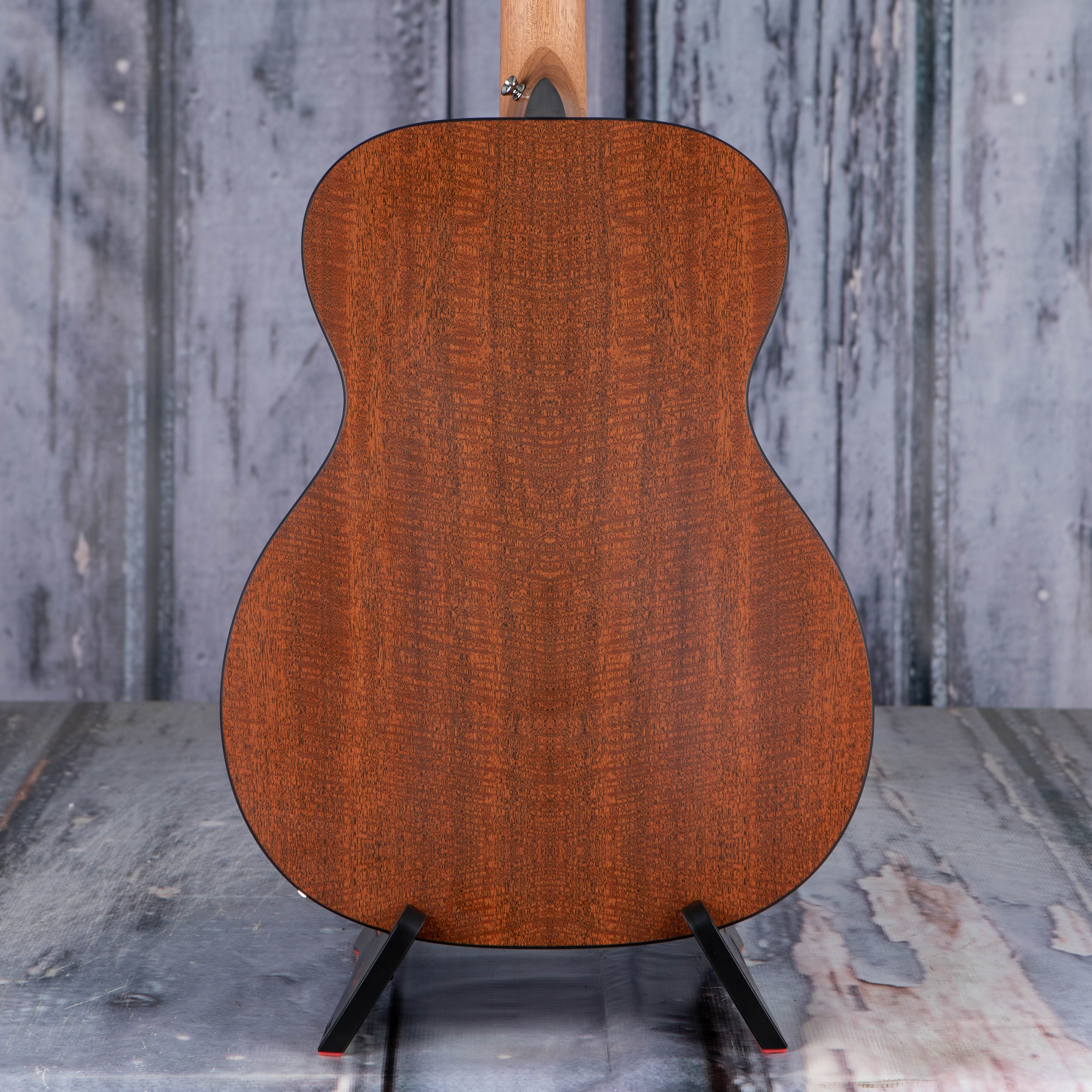 Martin 000-X2E Acoustic/Electric Guitar, Natural, back closeup