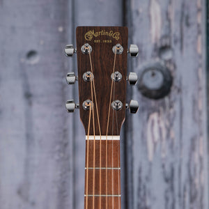 Martin GPC-X2E Mahogany Acoustic/Electric Guitar, Natural, front headstock