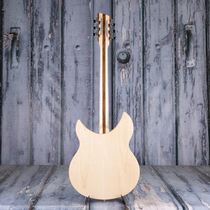 Rickenbacker 330/12MG Thinline Semi-Hollowbody Guitar, Mapleglo, back