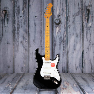 Squier Classic Vibe '50s Stratocaster Electric Guitar, Black, front