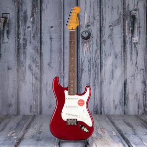 Squier Classic Vibe '60s Stratocaster Electric Guitar, Candy Apple Red, front
