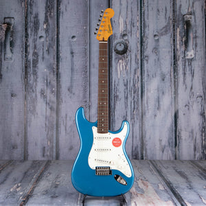 Squier Classic Vibe '60s Stratocaster Electric Guitar, Lake Placid Blue, front