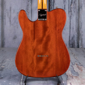 Squier Classic Vibe '60s Telecaster Thinline Semi-Hollowbody Guitar, Natural, back closeup