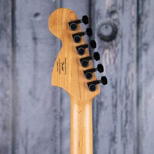 Squier Contemporary Stratocaster HH FR Electric Guitar, Gunmetal Metallic, back headstock