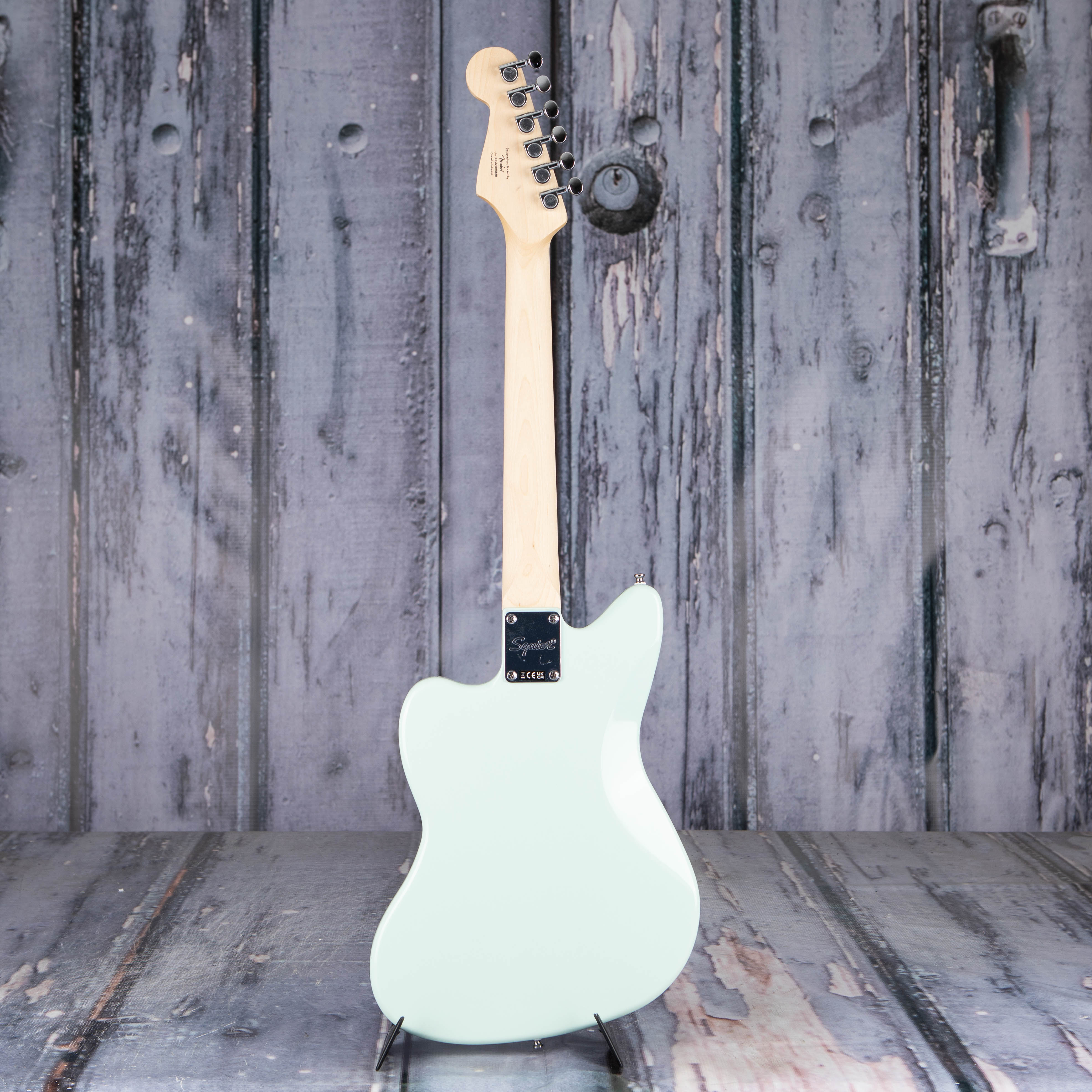 Squier Mini Jazzmaster HH Electric Guitar, Surf Green, back