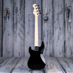 Squier Mini Precision Bass Guitar, Black, back