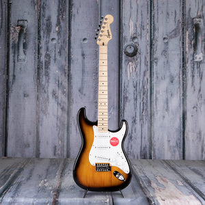 Squier Sonic Stratocaster Electric Guitar, 2-Color Sunburst, front