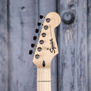 Squier Sonic Stratocaster Electric Guitar, 2-Color Sunburst, front headstock