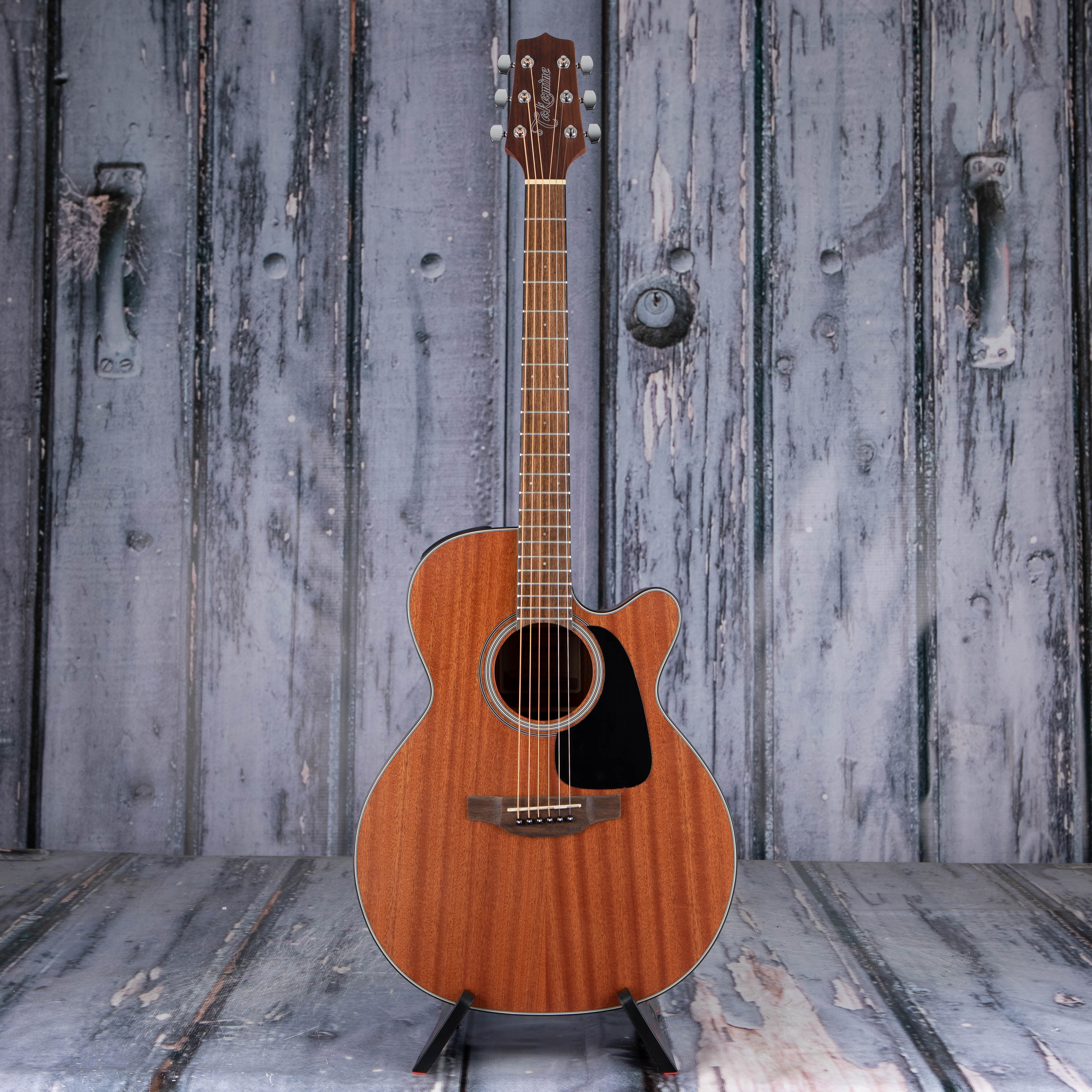 Takamine GN11MCE Acoustic/Electric Guitar, Natural, front