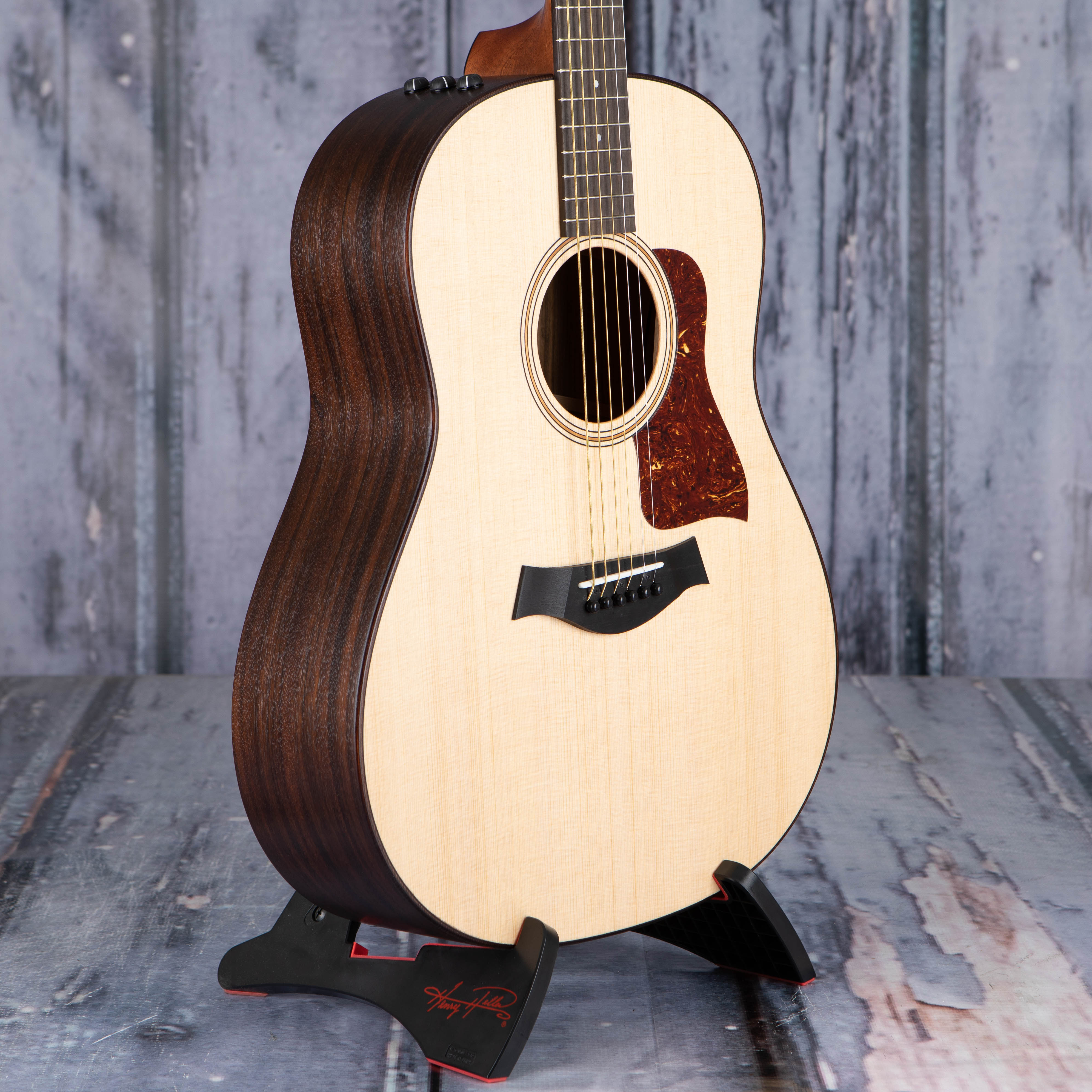 Taylor American Dream AD17e Acoustic/Electric Guitar, Natural, angle